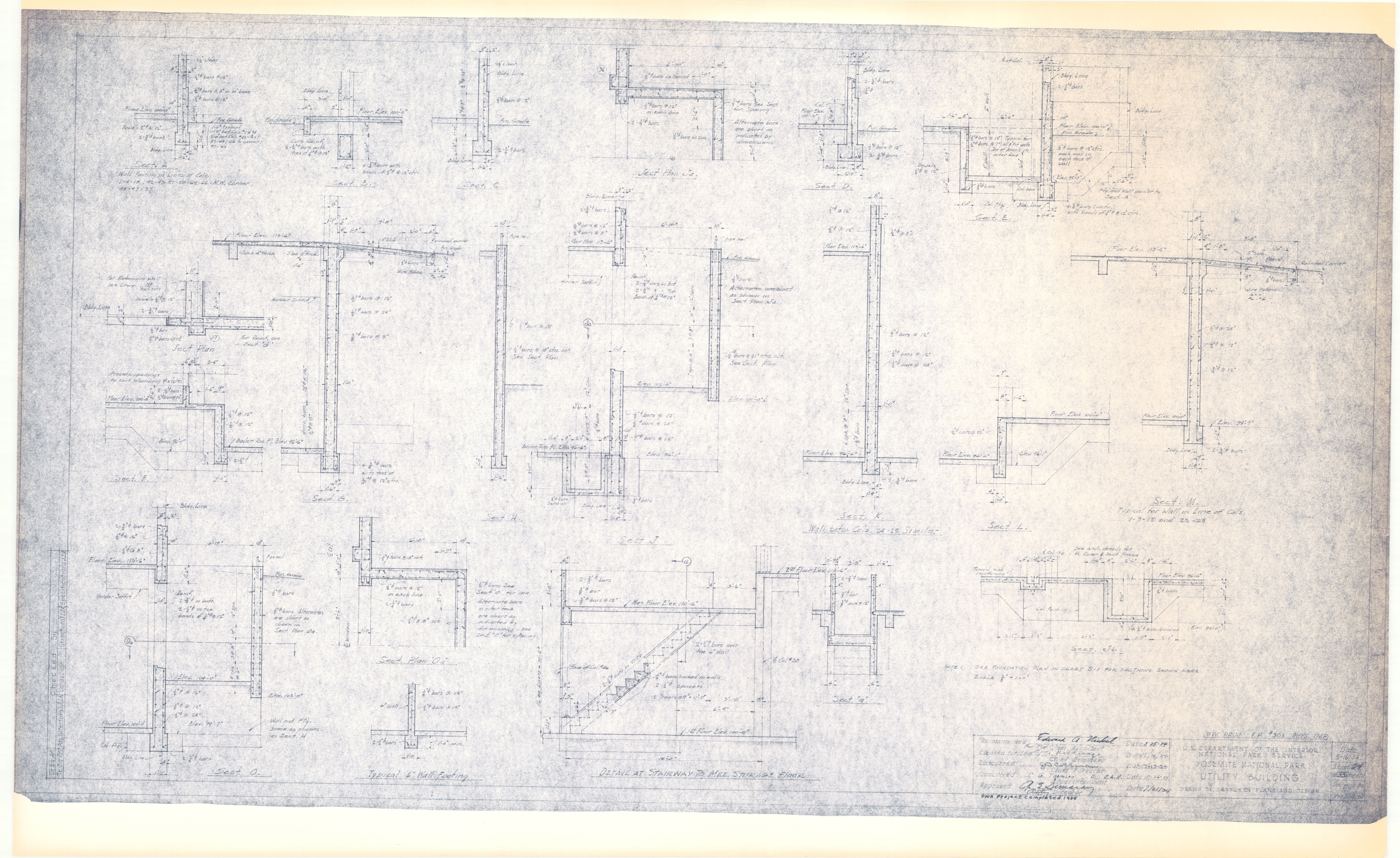 Yosemite National Park Utility Building