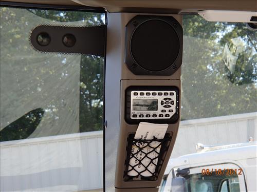 New Case Backhoe arrived at Big South Fork NRRA on August 20, 2012.