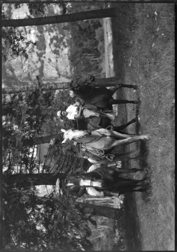 Gov. Young, Ranger Billy Nelson and Barbara Young