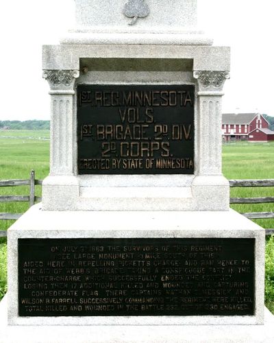1st Minnesota Infantry Monument