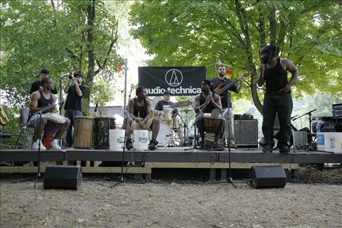 HeartBEAT Afrika concert performers at Cuyahoga Valley National Park