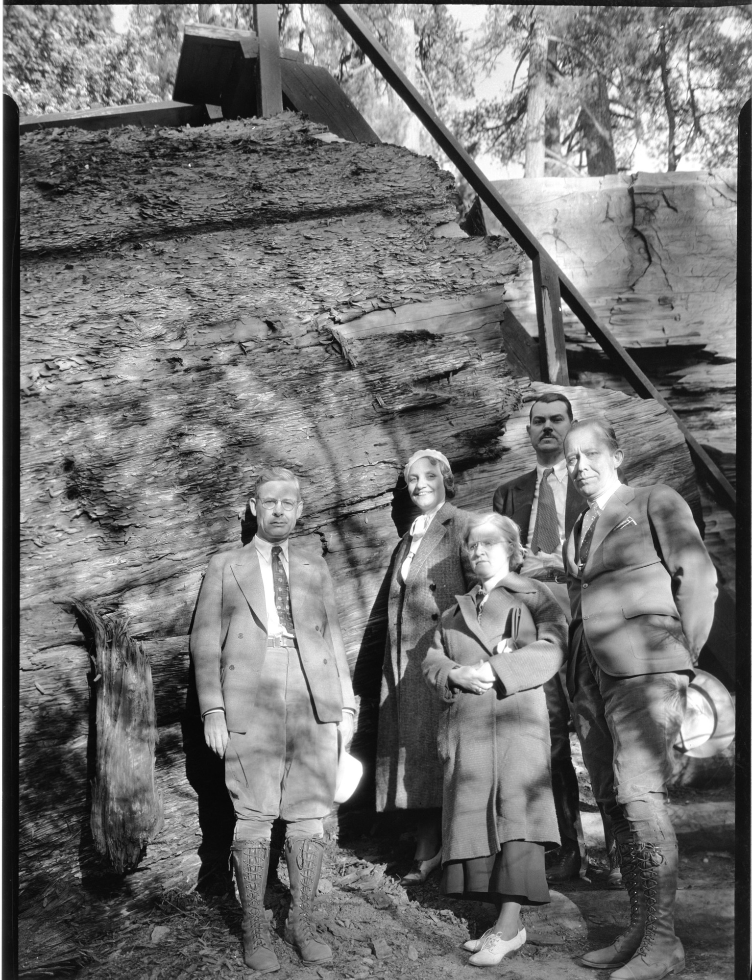 Walter E. Taylor, Mabel Walker Willenbrandt, Vera Maniken, Mr. Williams, & Peyton R. Evans (Washington D.C. attorneys & Mrs. Willebrandt was Prohibition enforcement Director under Pres. Hoover.)