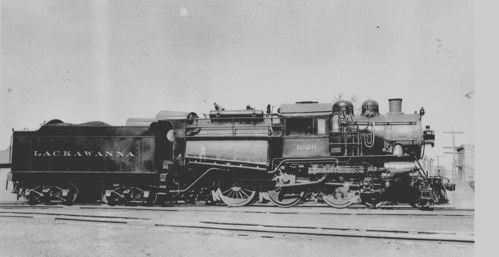 Delaware, Lackawanna & Western no. 1020 [4-6-0]