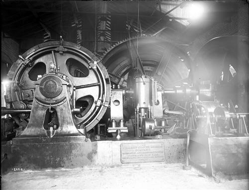 A0243-A0247--Scranton, PA--Central Water Shaft--Hoisting engine (Electric) [1905.09]