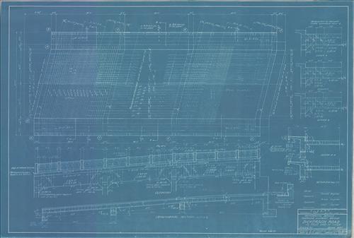 20423.BL-Dover, NJ [1.54 miles east]--Overhead Highway Bridge--Dickerson Road [1927]