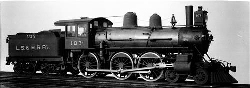 011/001.421--Lake Shore & Michigan Southern Railroad Locomotives [Group 1]