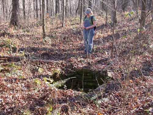 Abandoned water wells at Mammoth Cave National Park 2005