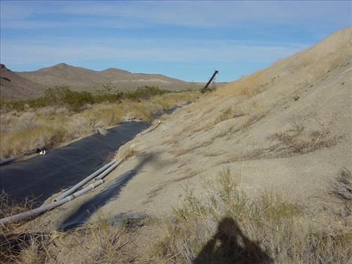 Telegraph Mine's environmental contamination related to gold processing.