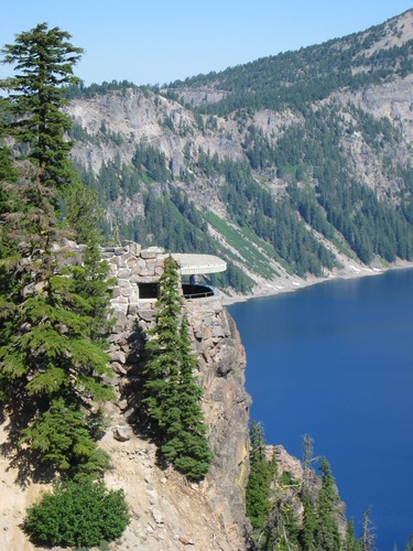 Rim Village at Crater Lake National Park