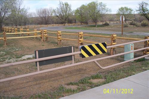 Buck and Rail Fence and Picnic Shelters, 2013