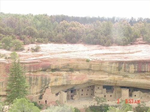 Photos of cliff dwelling ruins in the aftermath of the Long Mesa Fire, Mesa Verde National Park