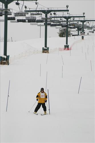 Special Olympics Ohio downhill skiing 2