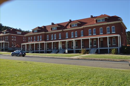 Presidio Building 102 Seismic Strengthening Phase A  Construction photos group 3