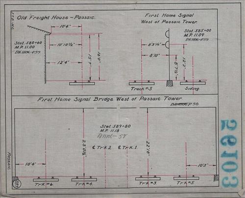 56103.LB--clearance sketches--Structures less than 8 feet from center line of track or less than 22 feet above top of rail [Group 08]