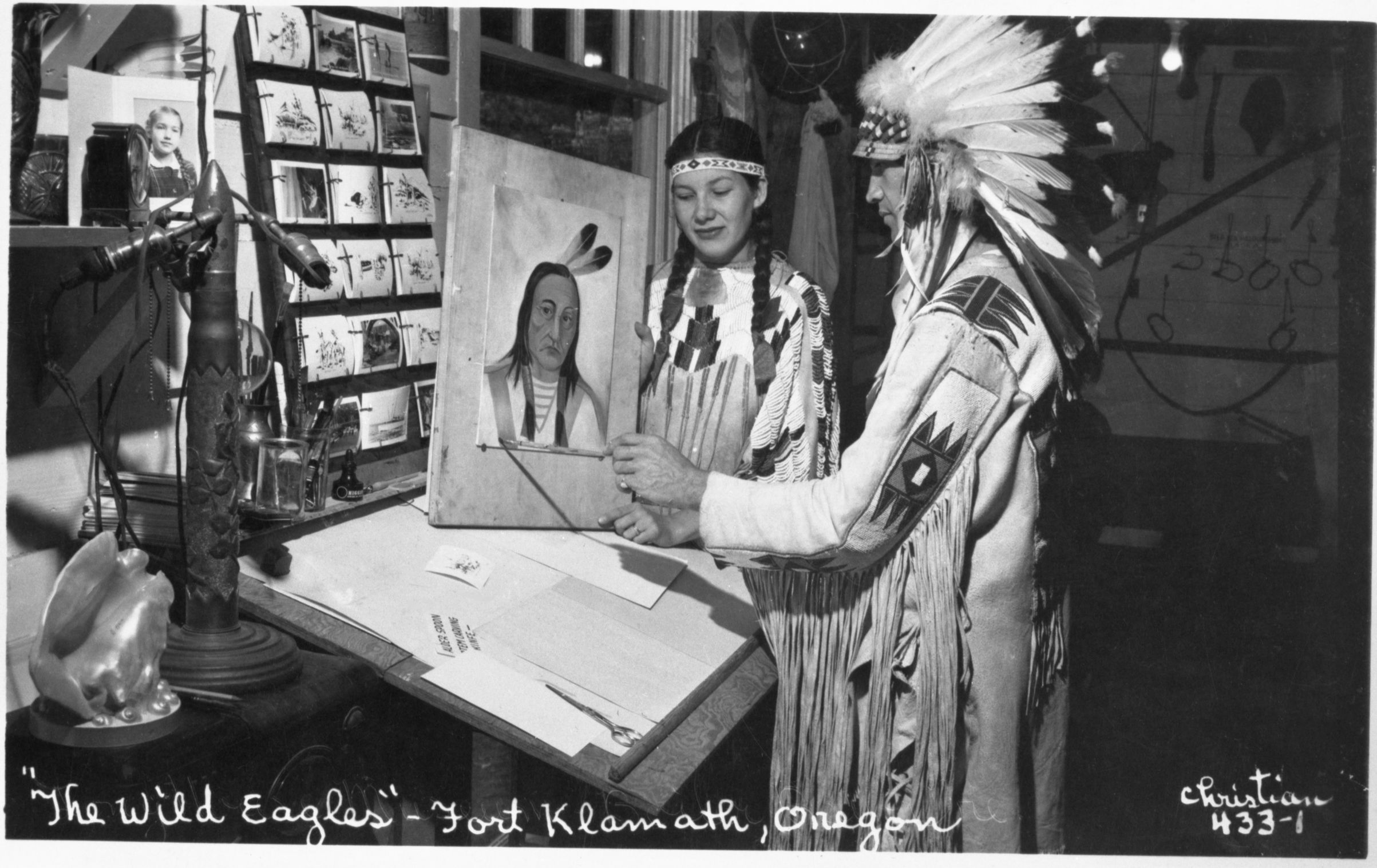 The Wild Eagles Fort Klamath, OR. Copied courtesy Craig Bates collection.