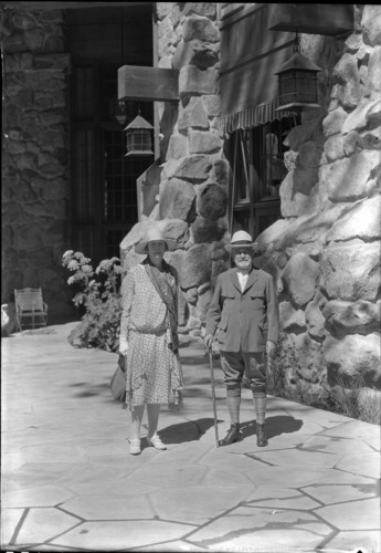Senator James D. Phelan and Miss Alice Hager of S.F.