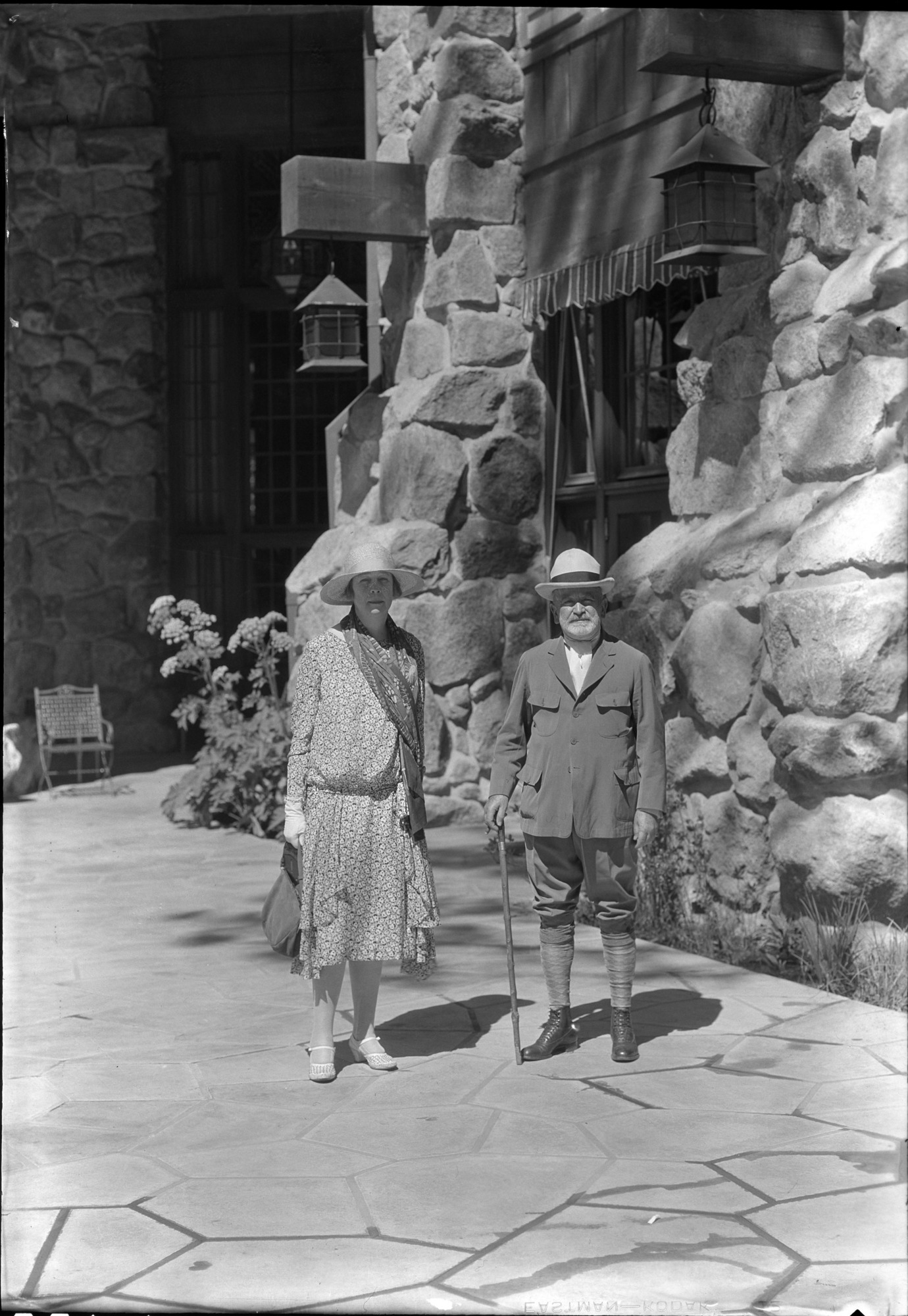 Senator James D. Phelan and Miss Alice Hager of S.F.