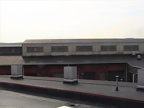 Temporary Repairs of Locomotive Shop Rubber Roof Summer 2009