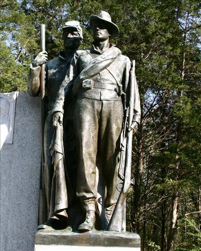 United Daughters of the Confederacy Monument at Shiloh National Military Park in May 2004