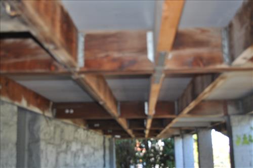 Presidio Building 102 Seismic Strengthening Phase A  Construction photos group 3