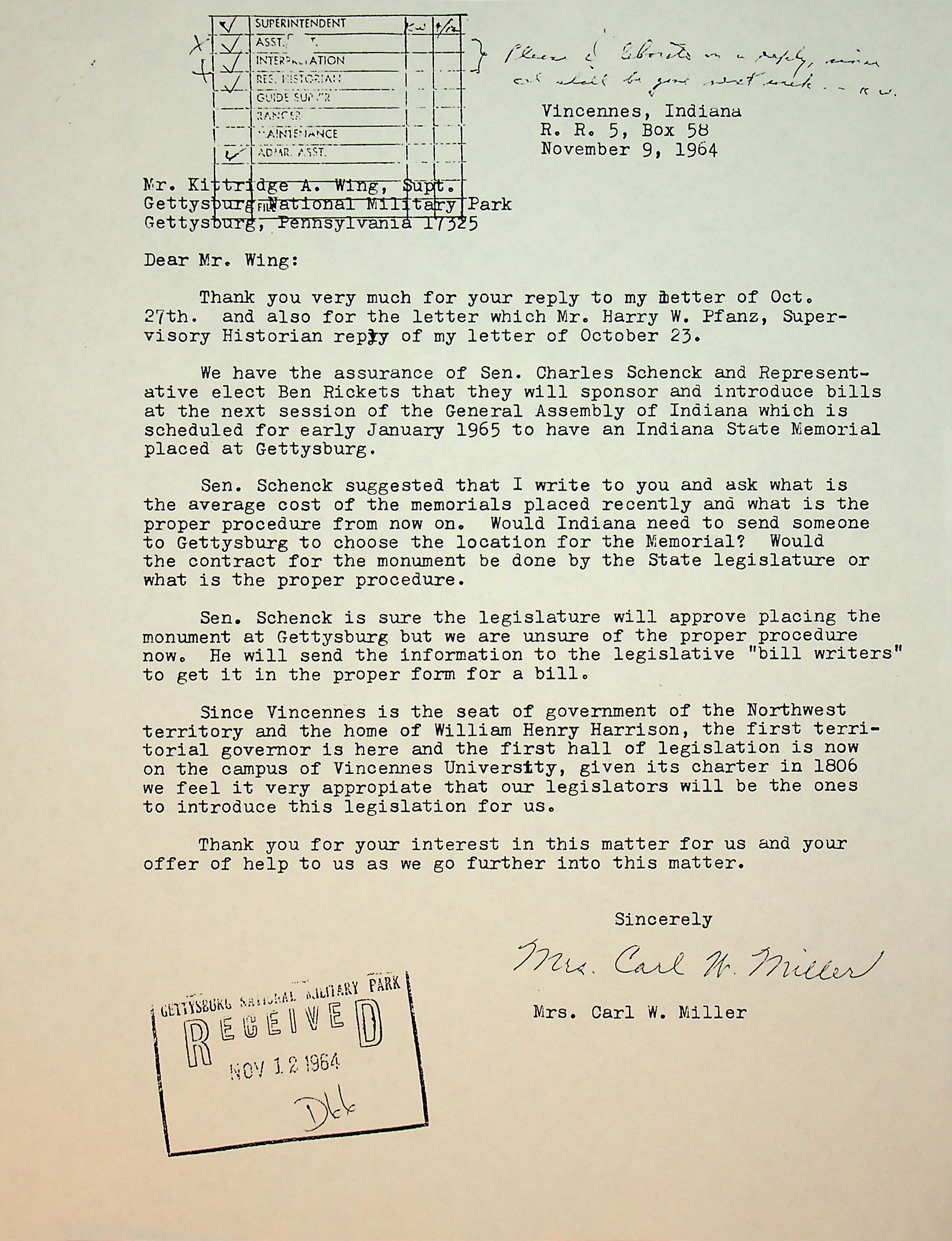 Typed Document
