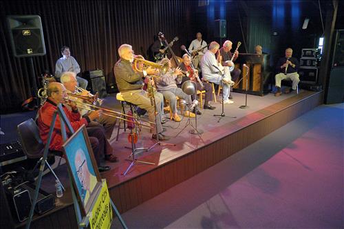 Musicians at the Peninsula Jazz Festival in Cuyahoga Valley National Park