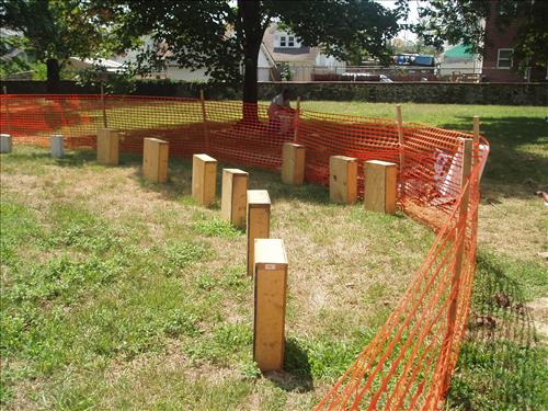 Battleground Cemetary Lodgehouse and Rostrum - ARRA Project