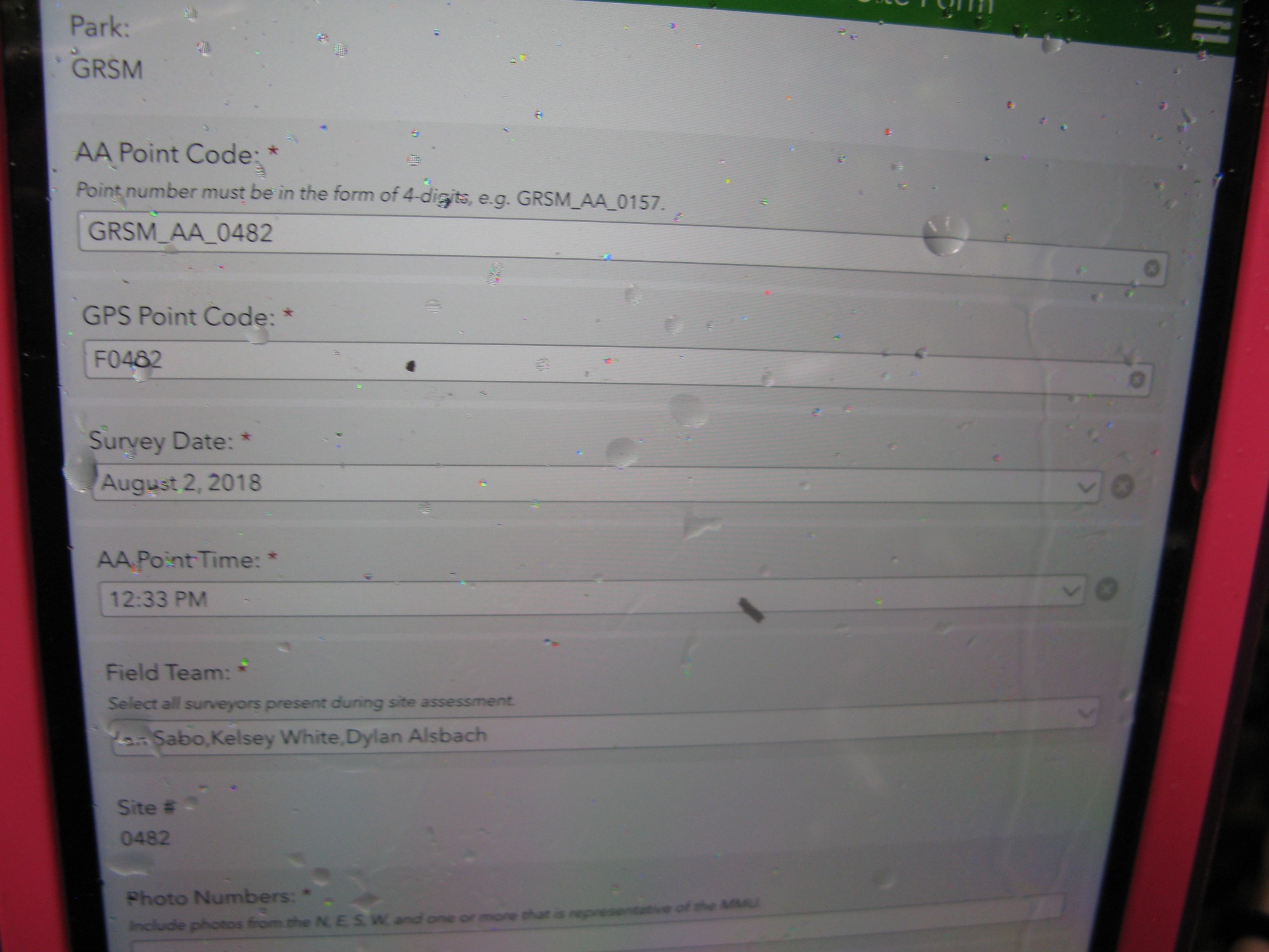 Plot Code: GRSM_AA_0482_1