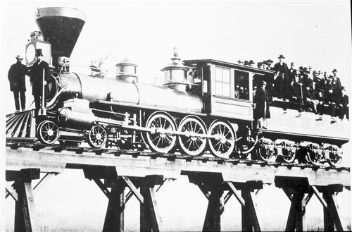 011/001.129--Central Pacific Railroad Locomotive [GROUP 1]