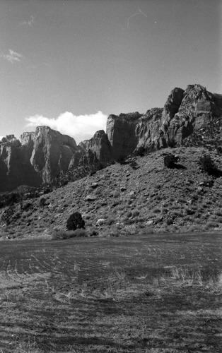 BW Photos of Zion Canyon. 35mm.
