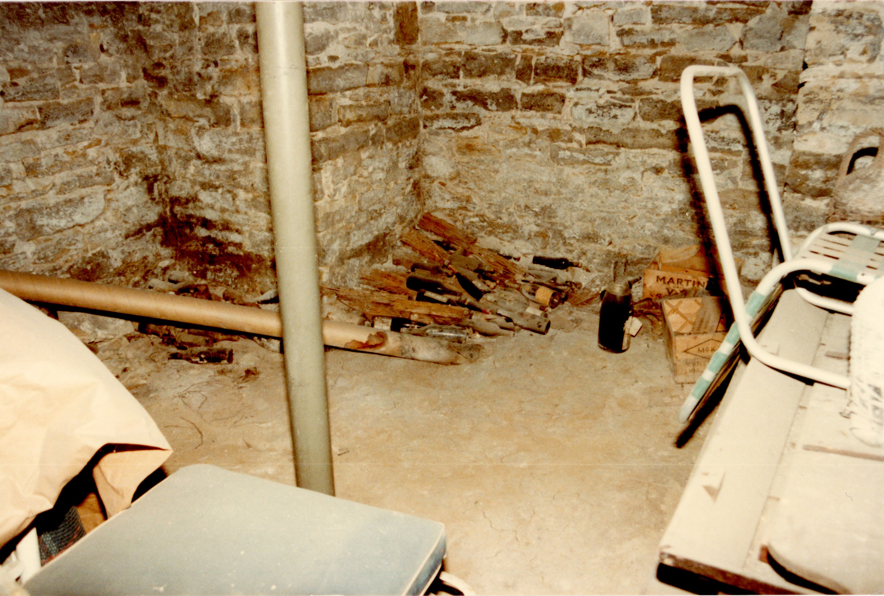 basement HSTR wine cellar