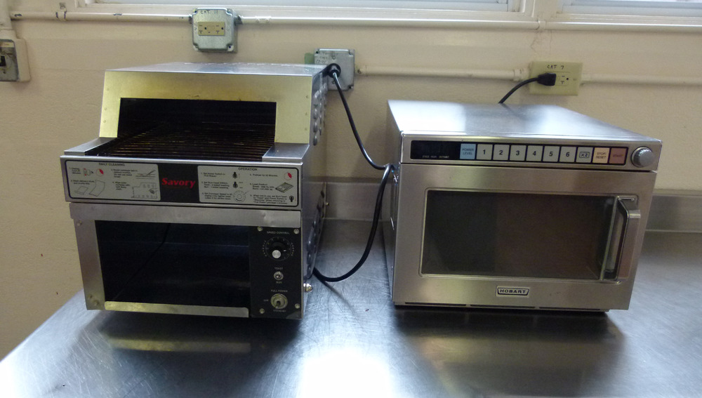 Toaster in Camp Greentop kitchen