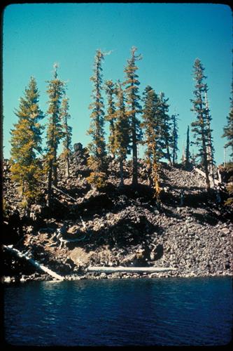 Landscape Views at Crater Lake National Park, Oregon