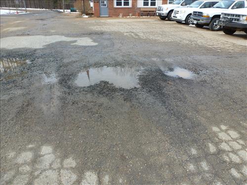 Repair and Resurface Maintenance Compound and Employee Parking Areas at Prince William Forest Park in March 2015