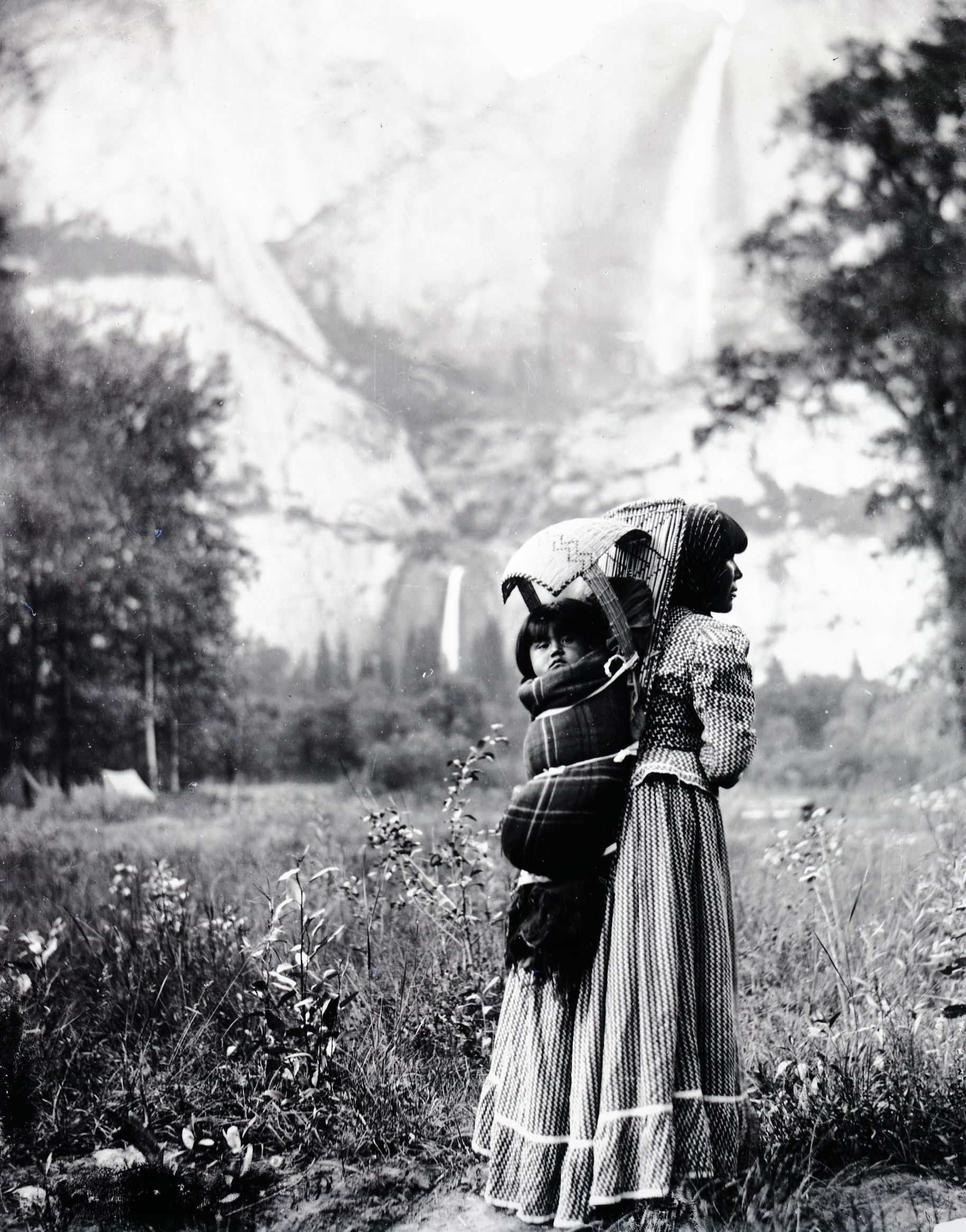 Sadie & Suzie mcGowan, Mono Lake Paiute. Original in YNP Collection. Copied by Michael Dixon, April 27, 1981.
