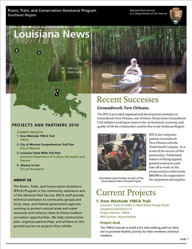 RTCA 2010 Louisiana News