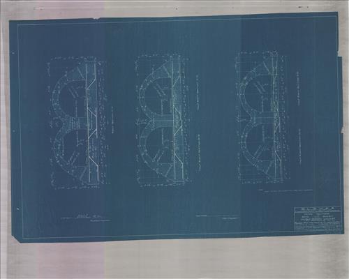 20204.BL-Clarks Summit, PA [1 mile west]--Double barrel culvert 2-8-0 semi-circular arches bridge no. 1.17 [1912]