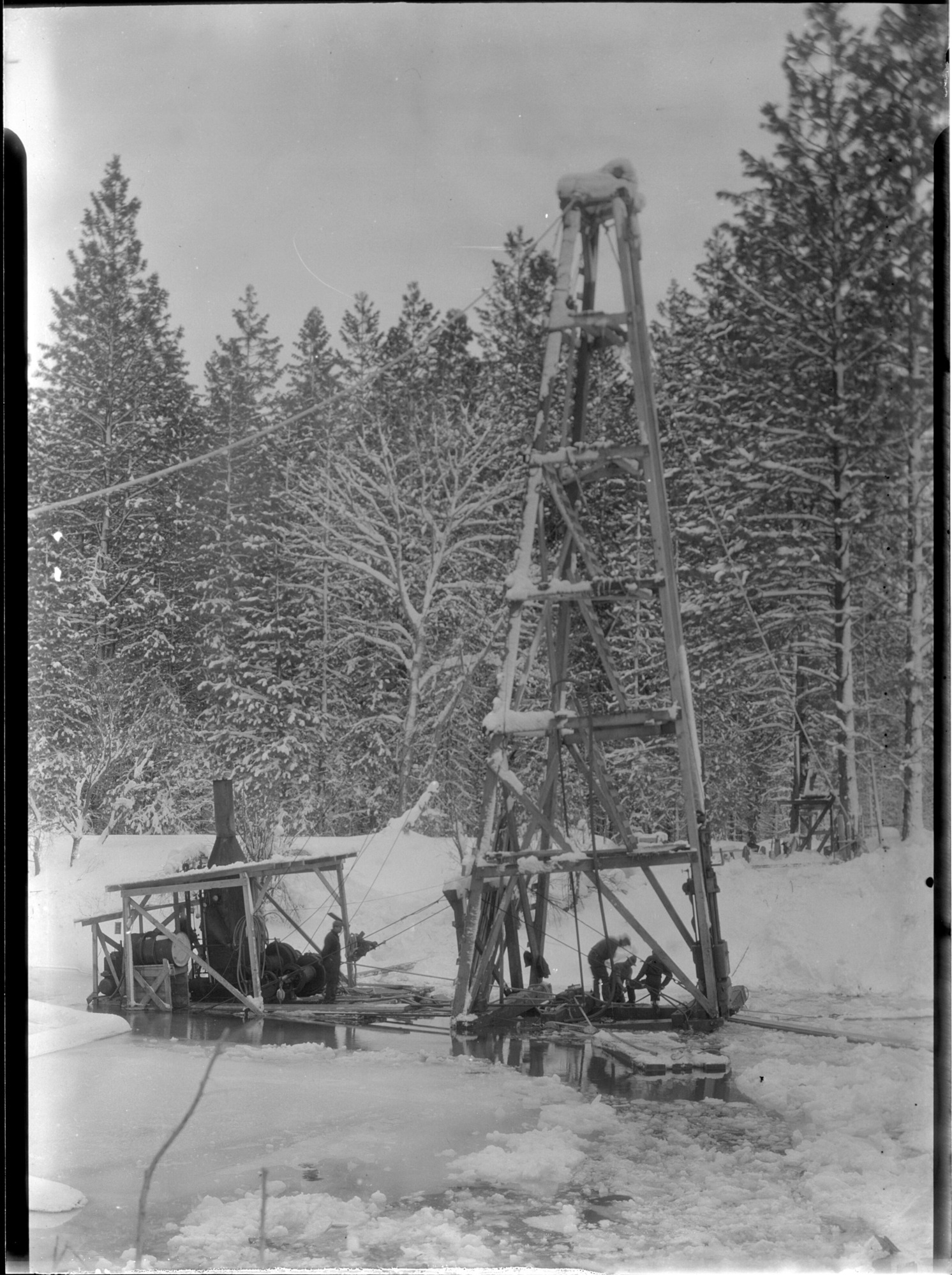 El Capitan Bridge construction.