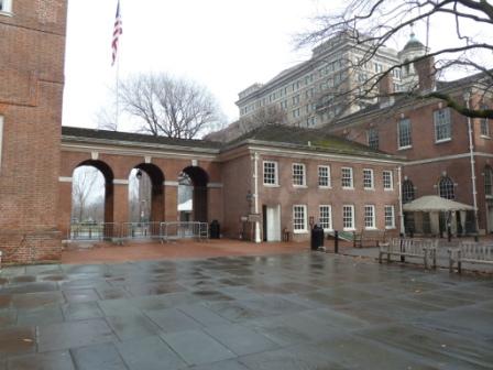 East Wing of Independence Hall taken 1/29/13.