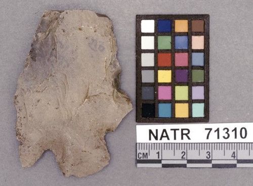 NATR   71310 -- Terminal Archaic Barbed Cluster projectile point