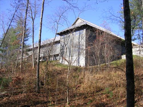 Headquarters building rear at Blue Ridge Parkway in November 2009