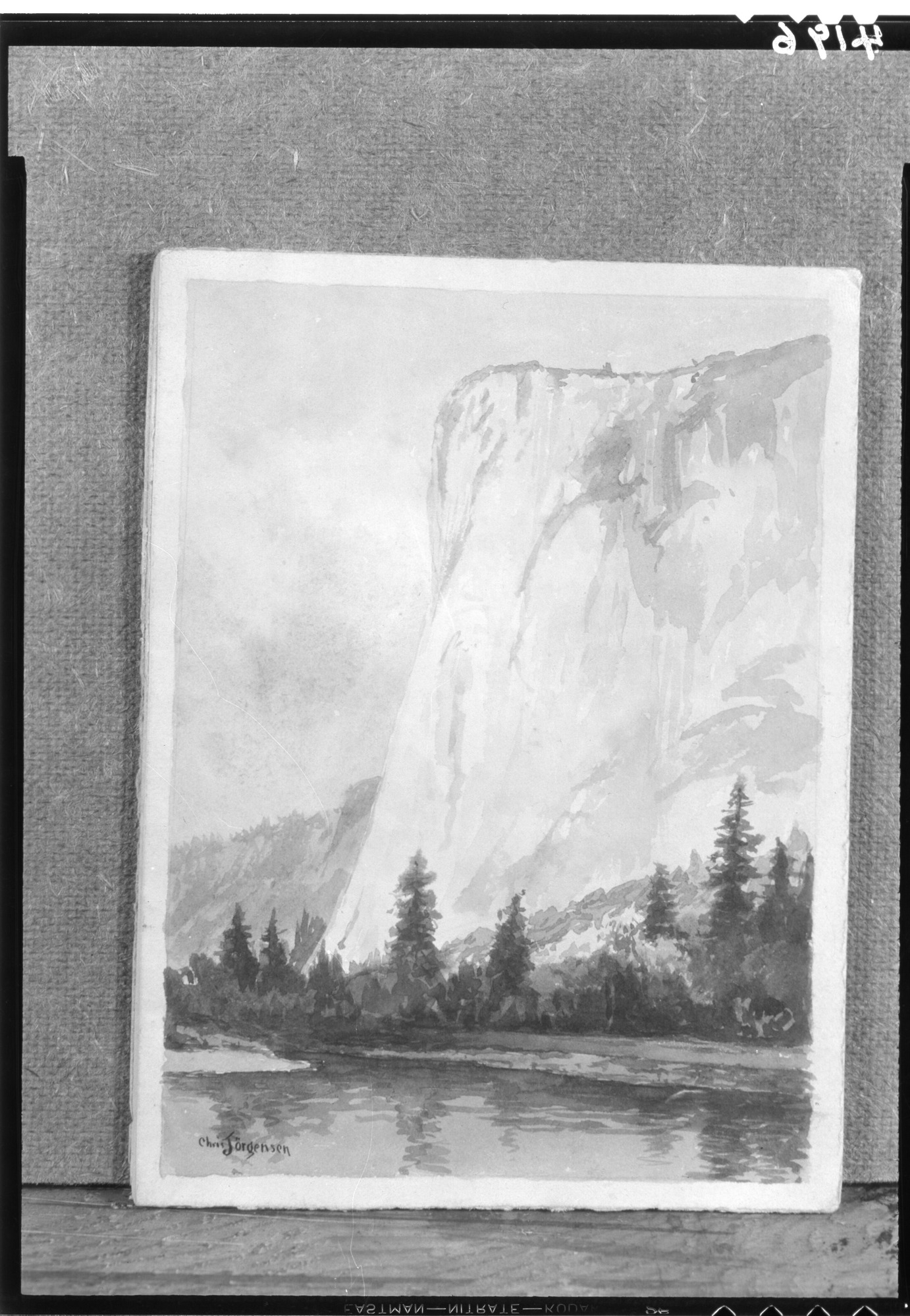 El Capitan. Watercolor.