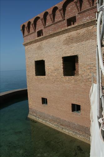 Stabilize Fort Jefferson Phase 2; Before, During, and After Treatment