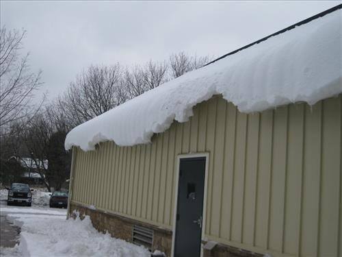Snow/Ice Damage to HQ Complex - Feb 2015