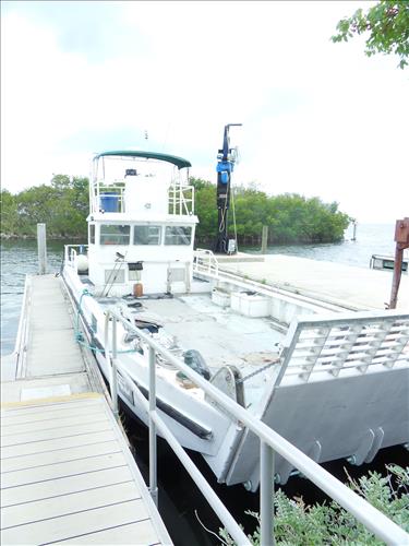 Pictures of the 45 ft Landing Craft in June 2014 at Biscayne National Park.