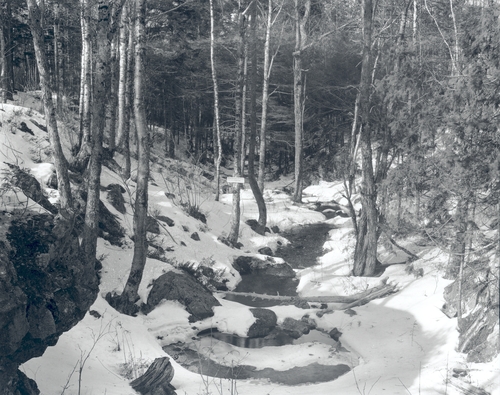 Bubble Pond Brook in Winter