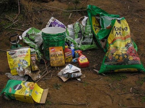 Marijuana cultivation sites in Pacific West Region parks from 2006-2008 showing vegetation clearing, chemicals, hillside terracing, weapons, and growers posing with poached bear.