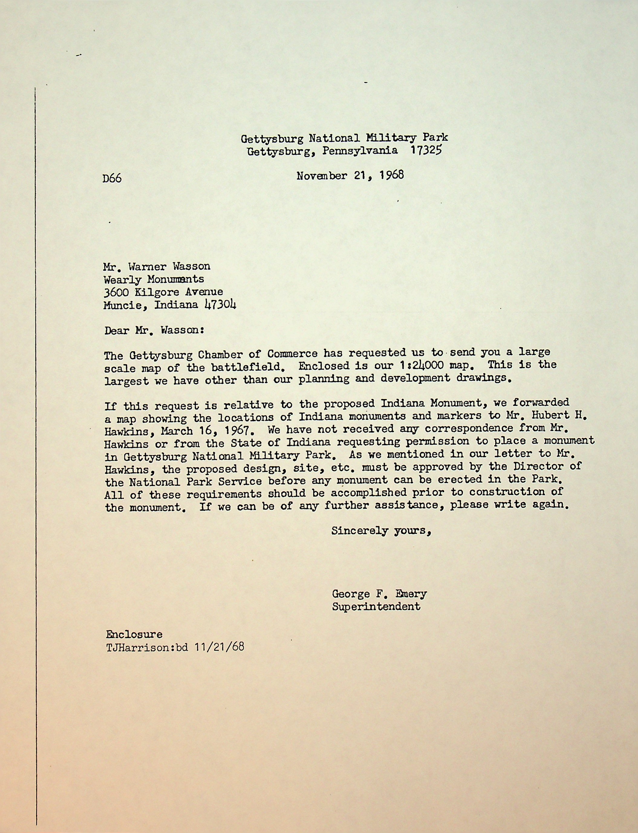 Typed Document
