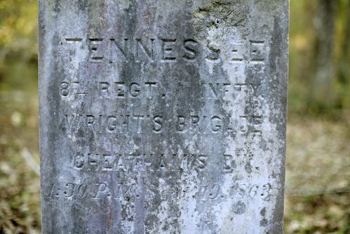 Eighth Tennessee Infantry Regiment Marker