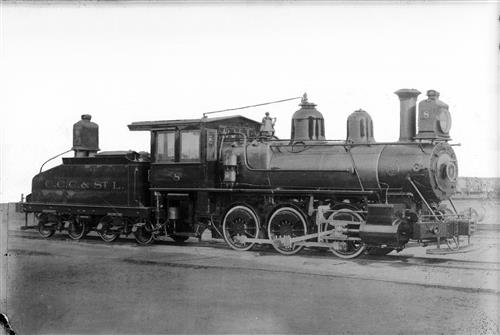 011/001.209--Cleveland, Cincinnati, Chicago & St. Louis Railroad Locomotives [Group 1]